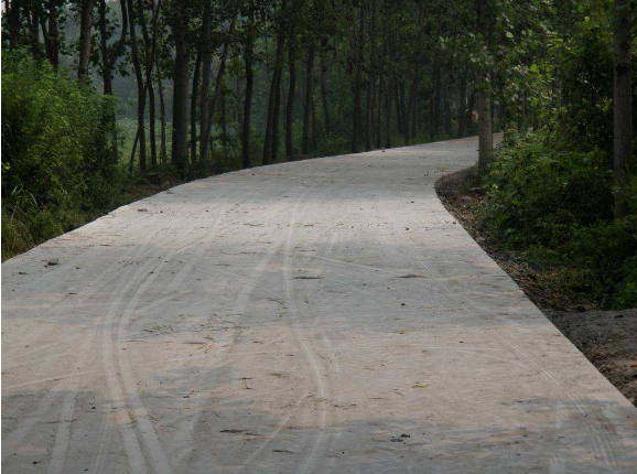 混凝土道路